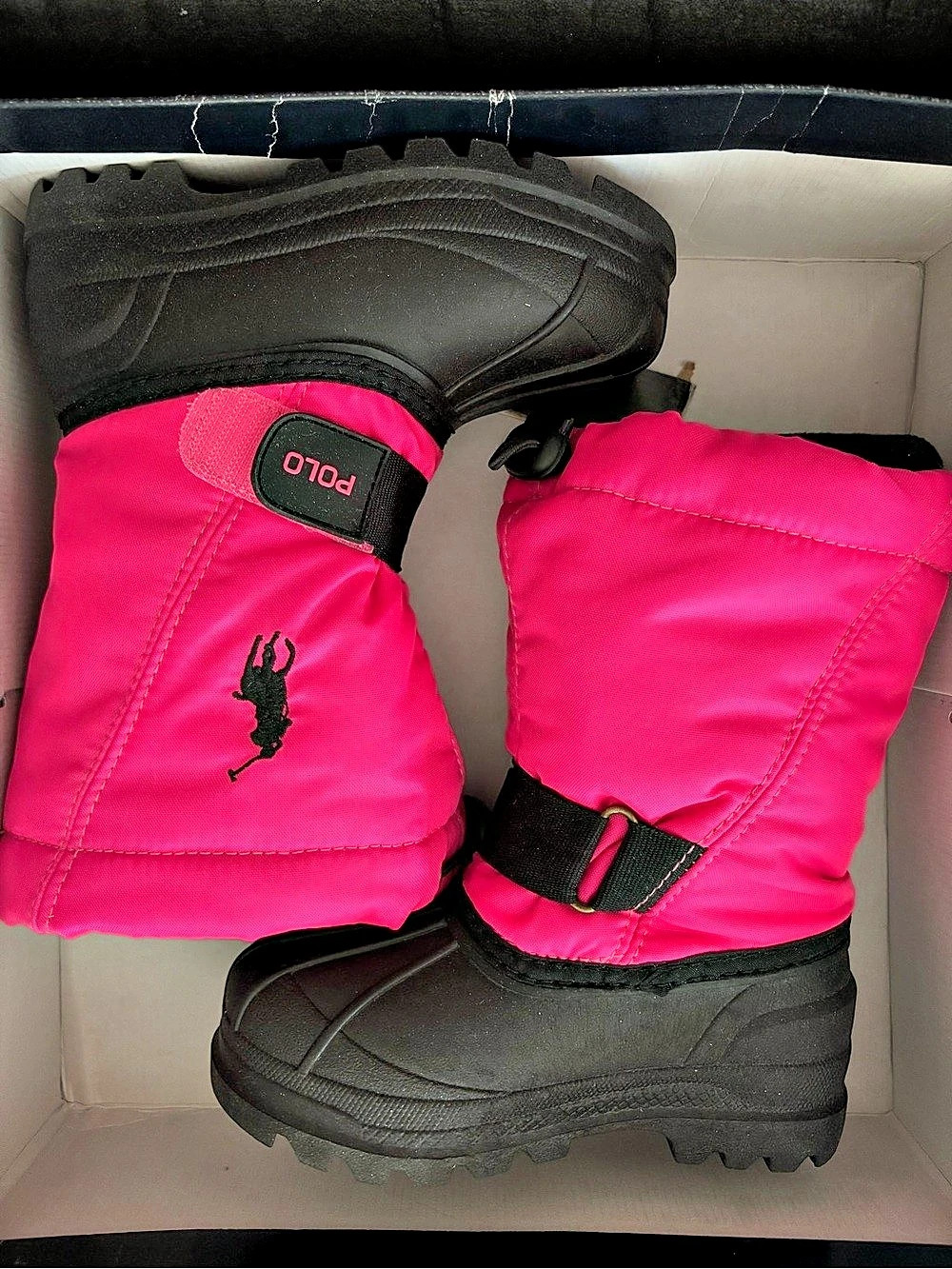 Polo Ralph Lauren Neon Pink Whistler Snow Boots Girls US 6c